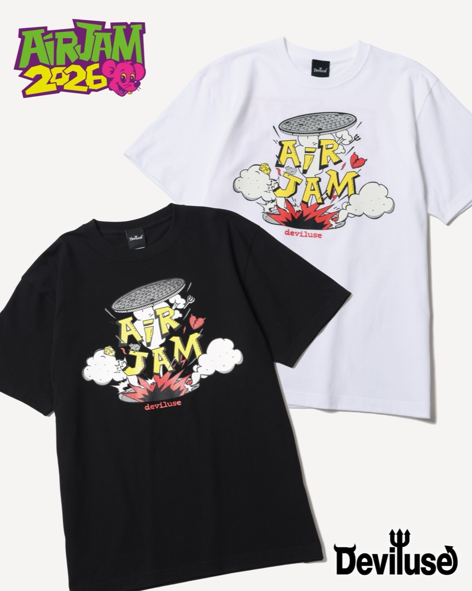 AIR JAM 2026 × Deviluse Collaboration Tee