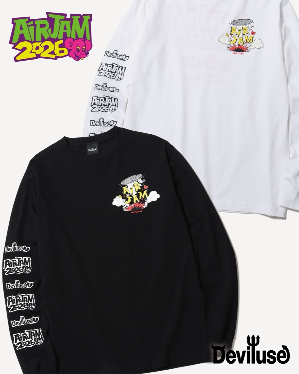 AIR JAM 2026 × Deviluse Collaboration L/S Tee