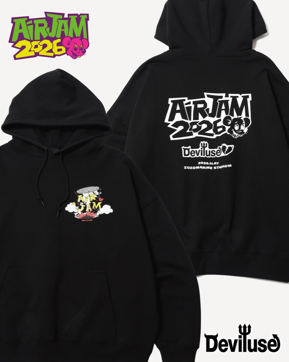 AIR JAM 2026 × Deviluse Collaboration Hoodie