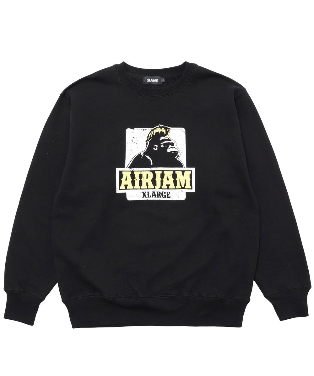 XLARGE × AIR JAM OG CREW SWEAT